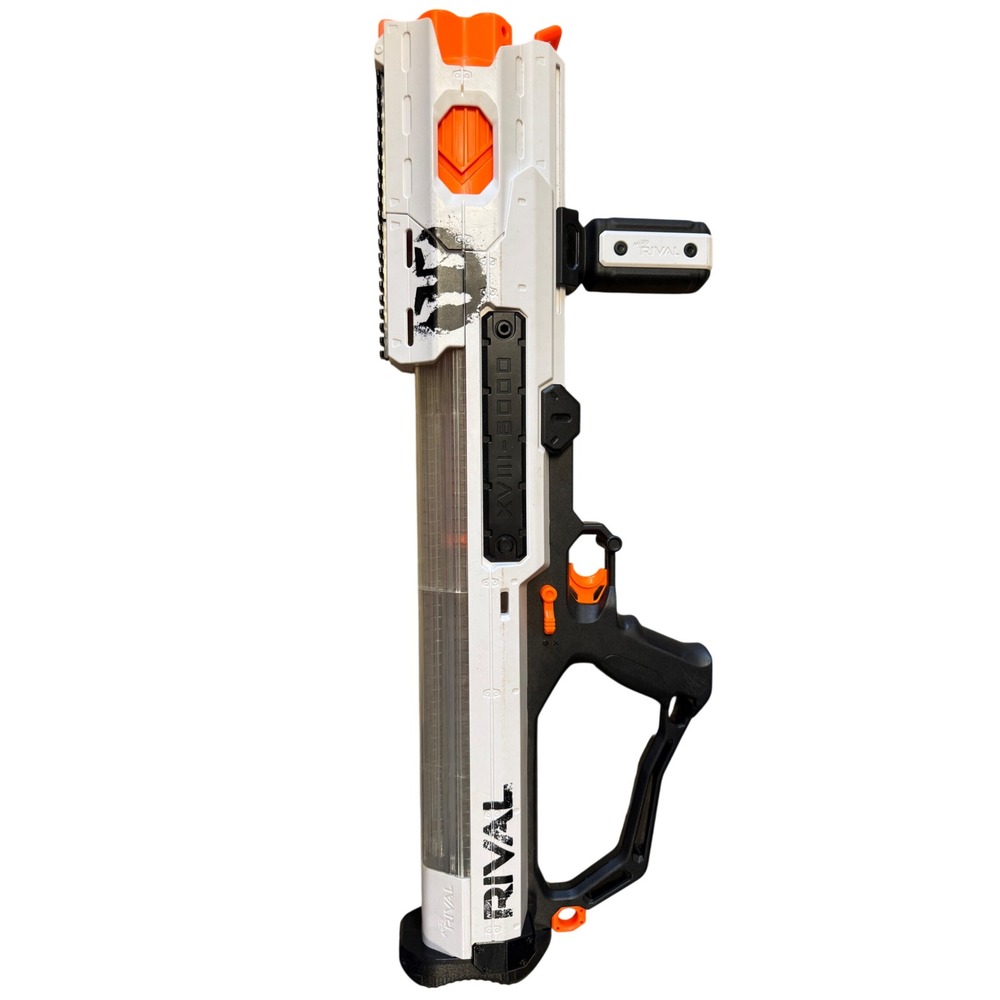 Nerf Rival Prometheus MXVIII-20K Motorized Blaster White Tested Works